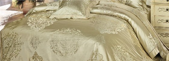 SA1060印象&middot;罗马(真丝色织提花床盖五件套)